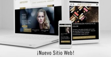 sitio web de artistry para américa latina